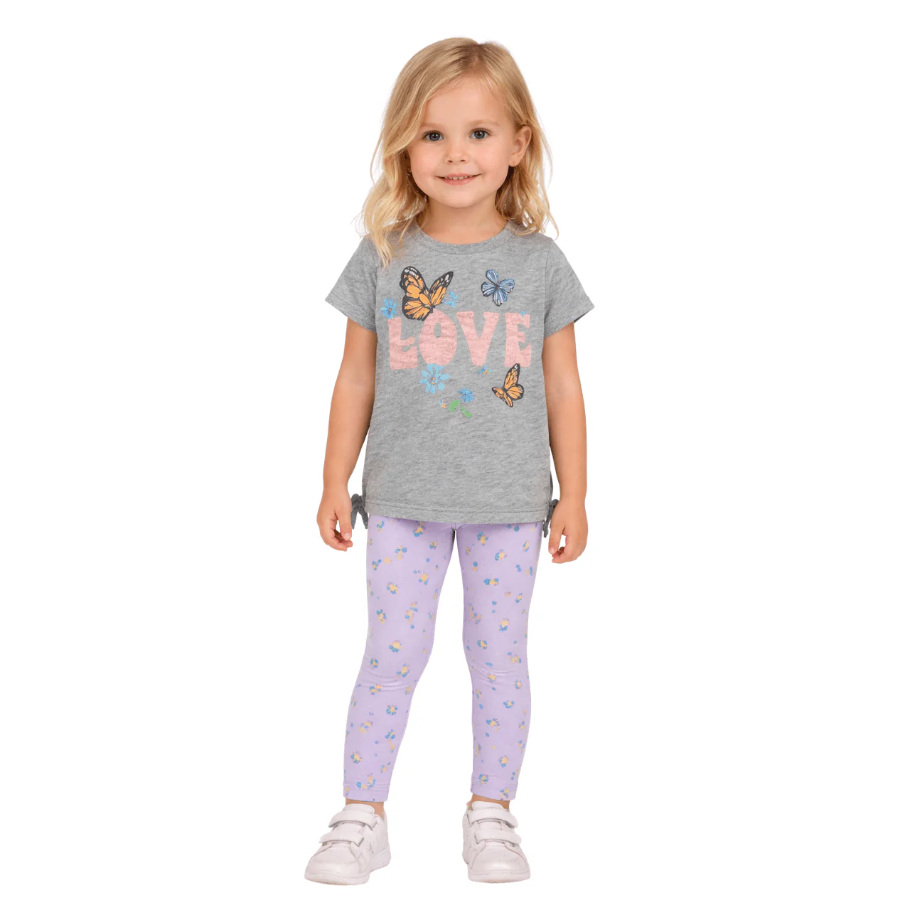 Printed Graphic Tee & Legging Set - Image 6