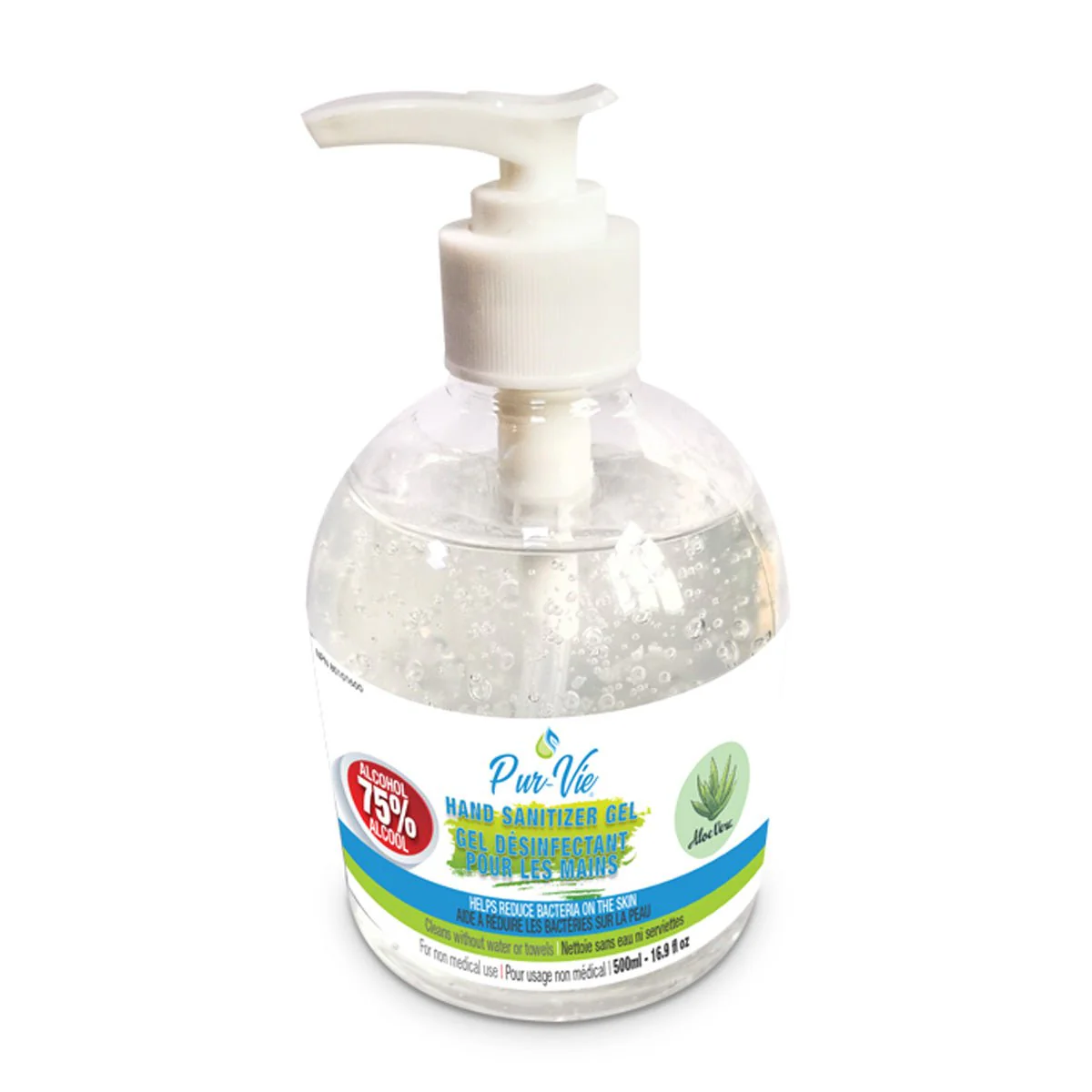 Pur Vie Lavender Hand Sanitizer 500Ml - Image 2