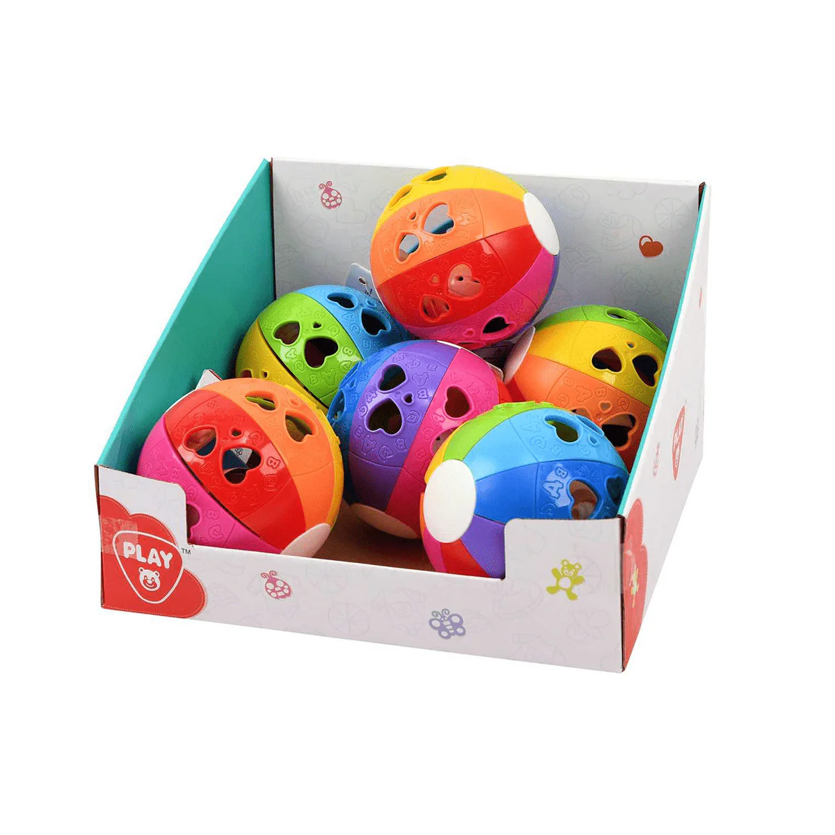 Rainbow Swirl Ball -5pcs - Image 2