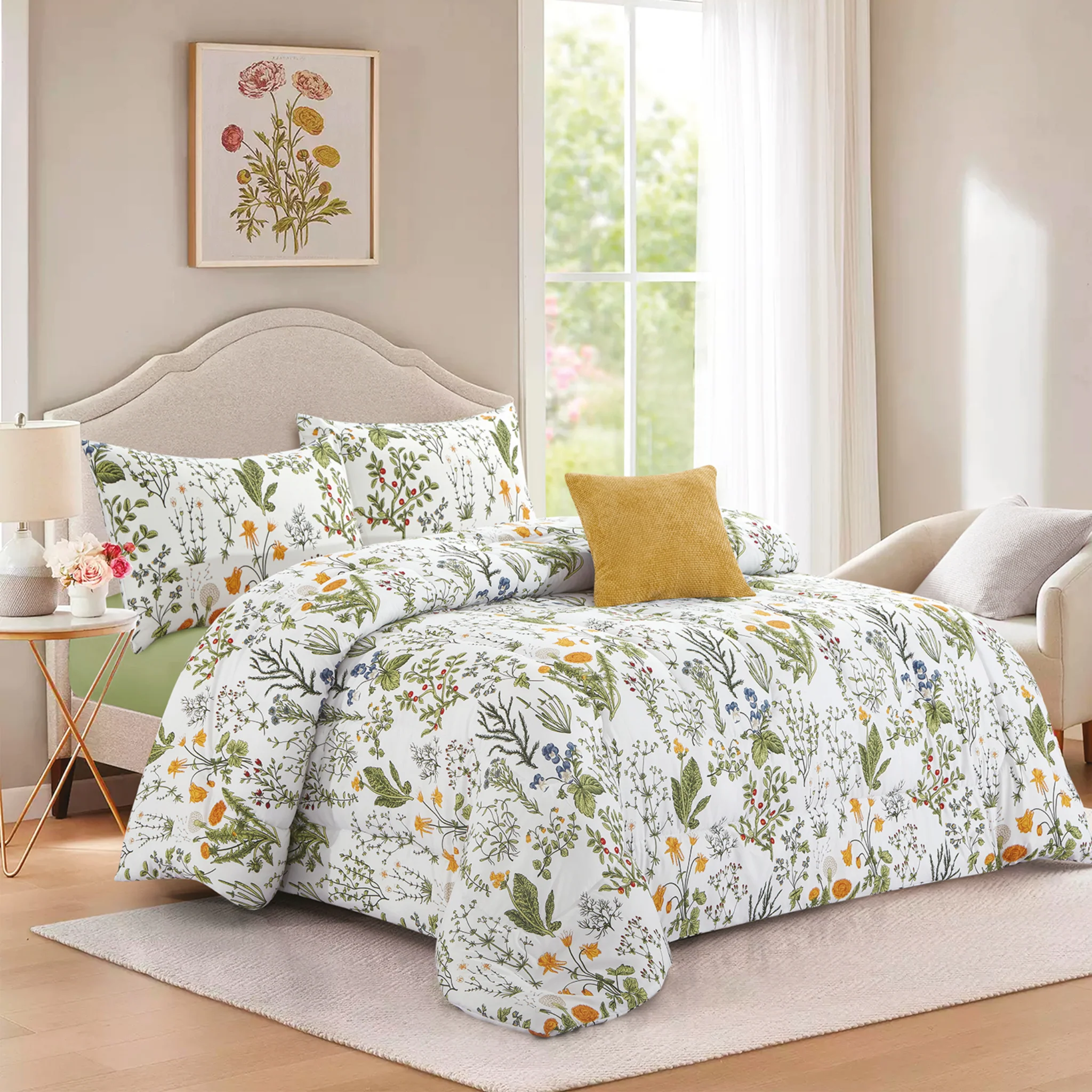 RANIA - Botanical Garden Comforter Set
