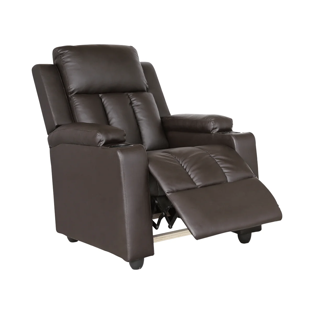 Recliner Chair Deluxe With Cup Holders On Armrests - Image 4