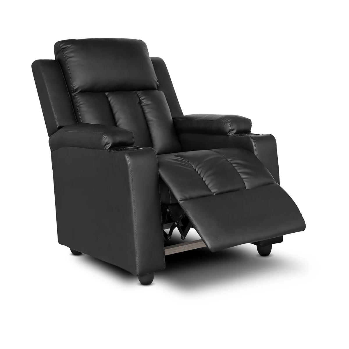 Recliner Chair Deluxe With Cup Holders On Armrests - Image 6