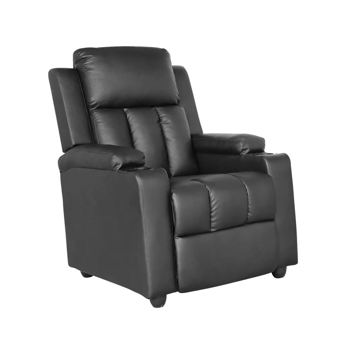 Recliner Chair Deluxe With Cup Holders On Armrests - Image 7