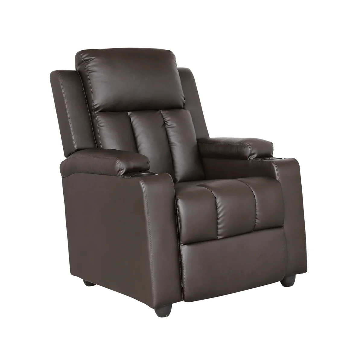 Recliner Chair Deluxe With Cup Holders On Armrests - Image 8