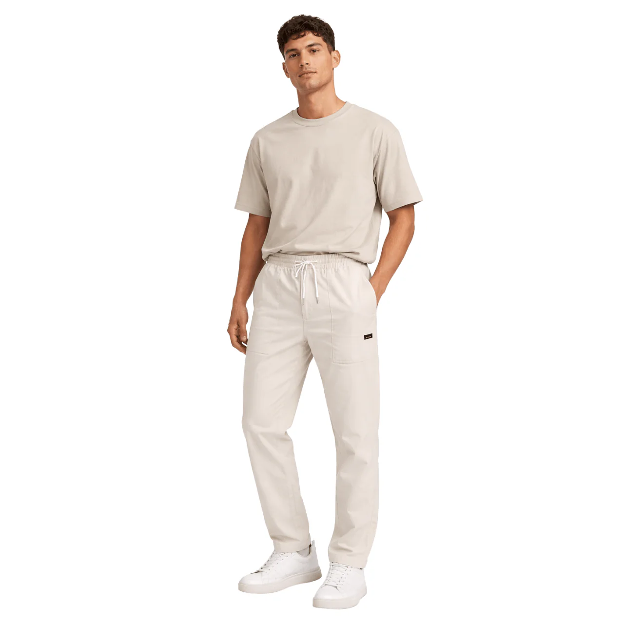 Relaxed Utility Drawstring Pants - Image 3
