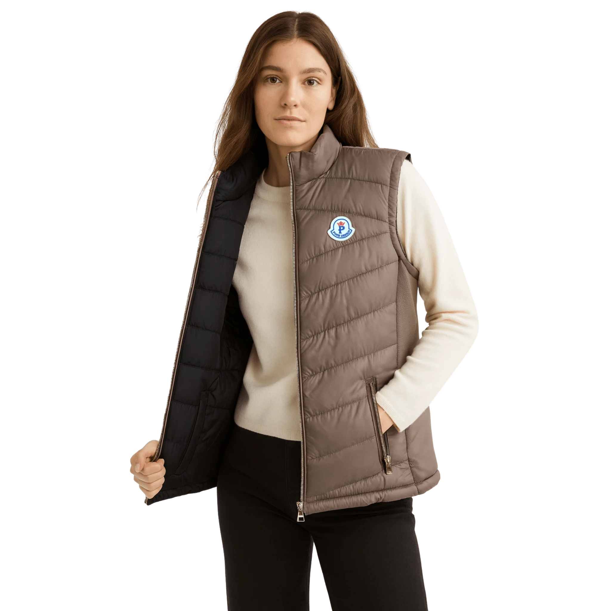 Reversible Quilted Vest - Image 3