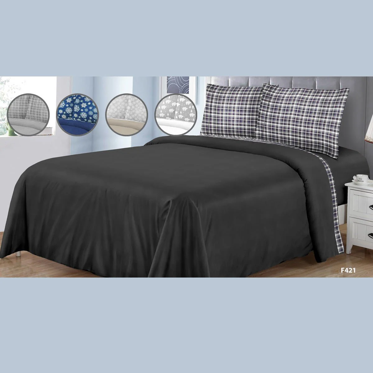 Rustic Cabin -Comfort Sheet Set With Pillowcase - Image 3