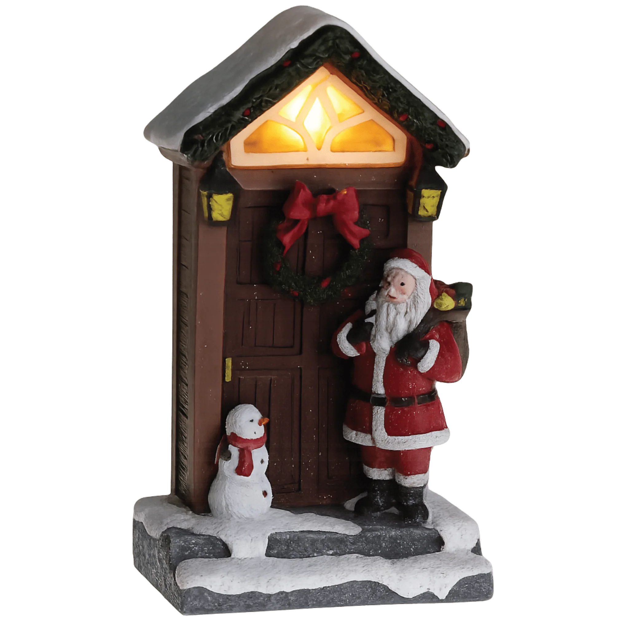 Santa with LED Lights