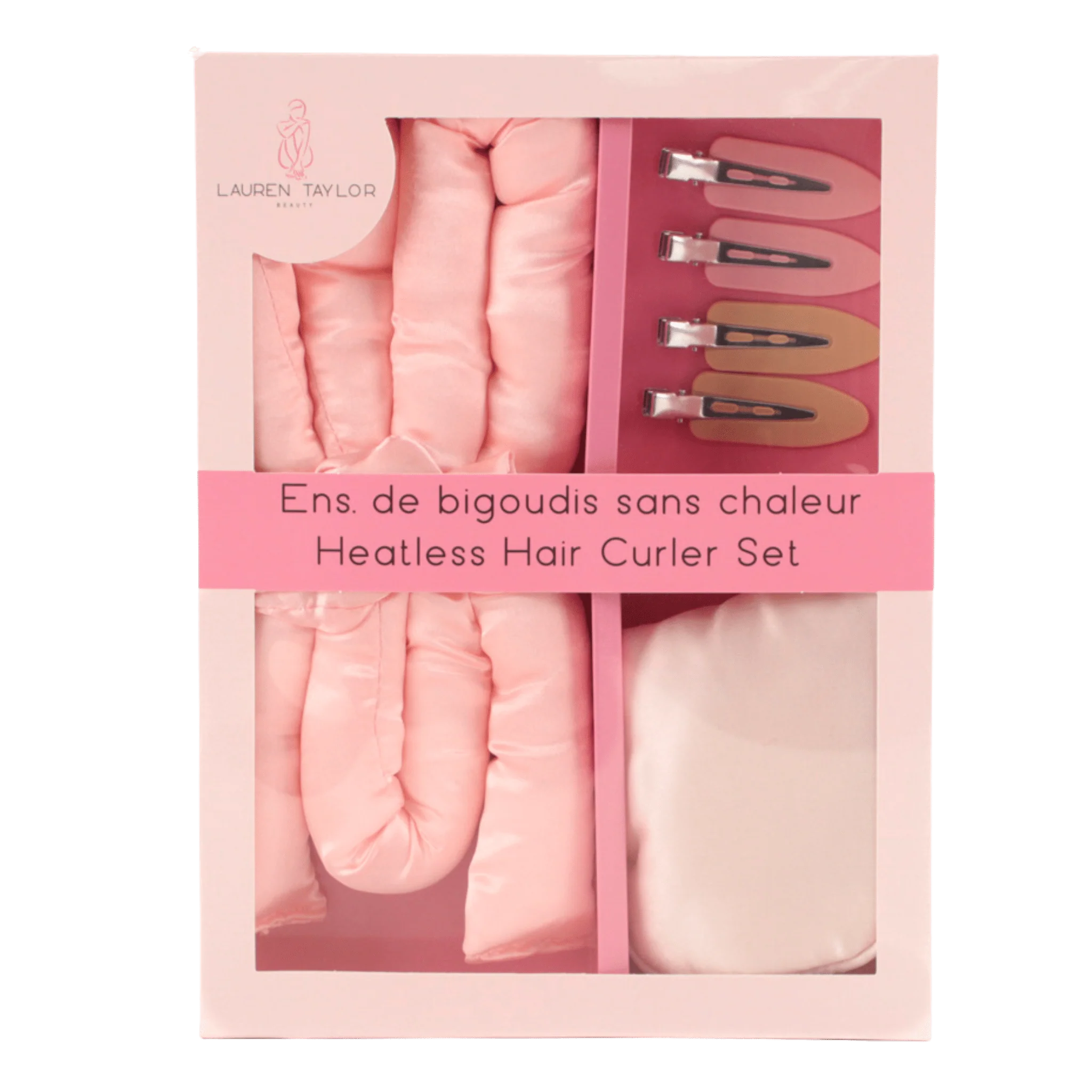 Satin Heatless Hair Curler Set