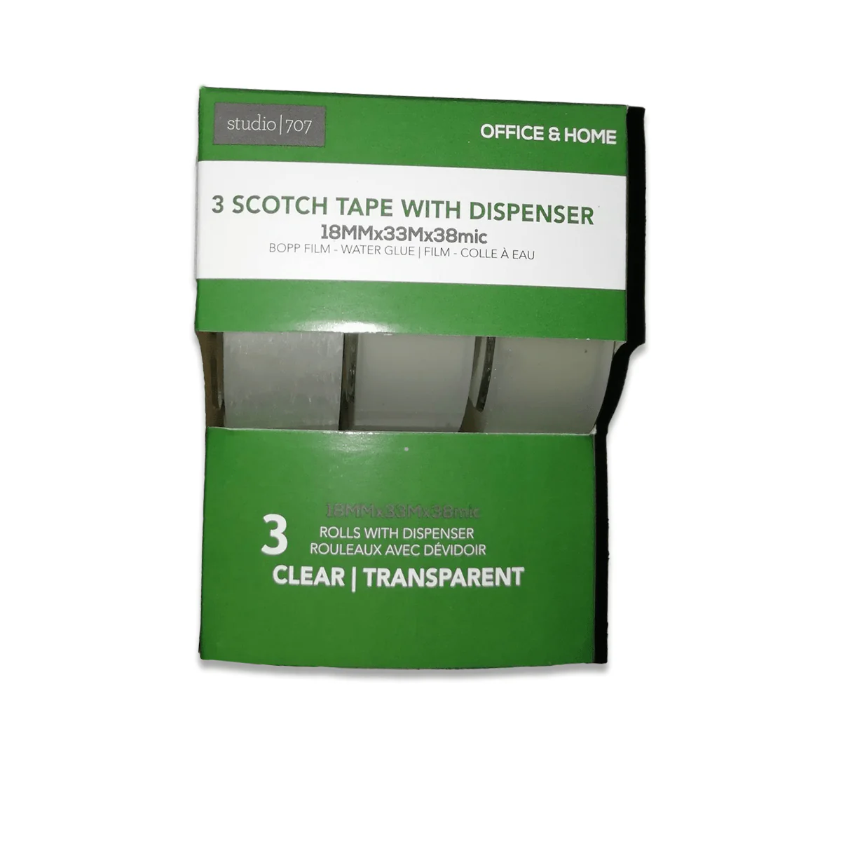 Scotch Tape Set/3 Refillable Dispenser - Image 2