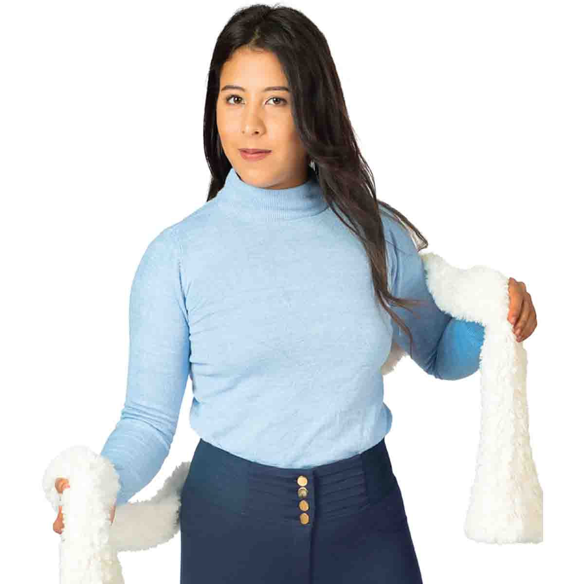 Seamless Mock Neck Sweater