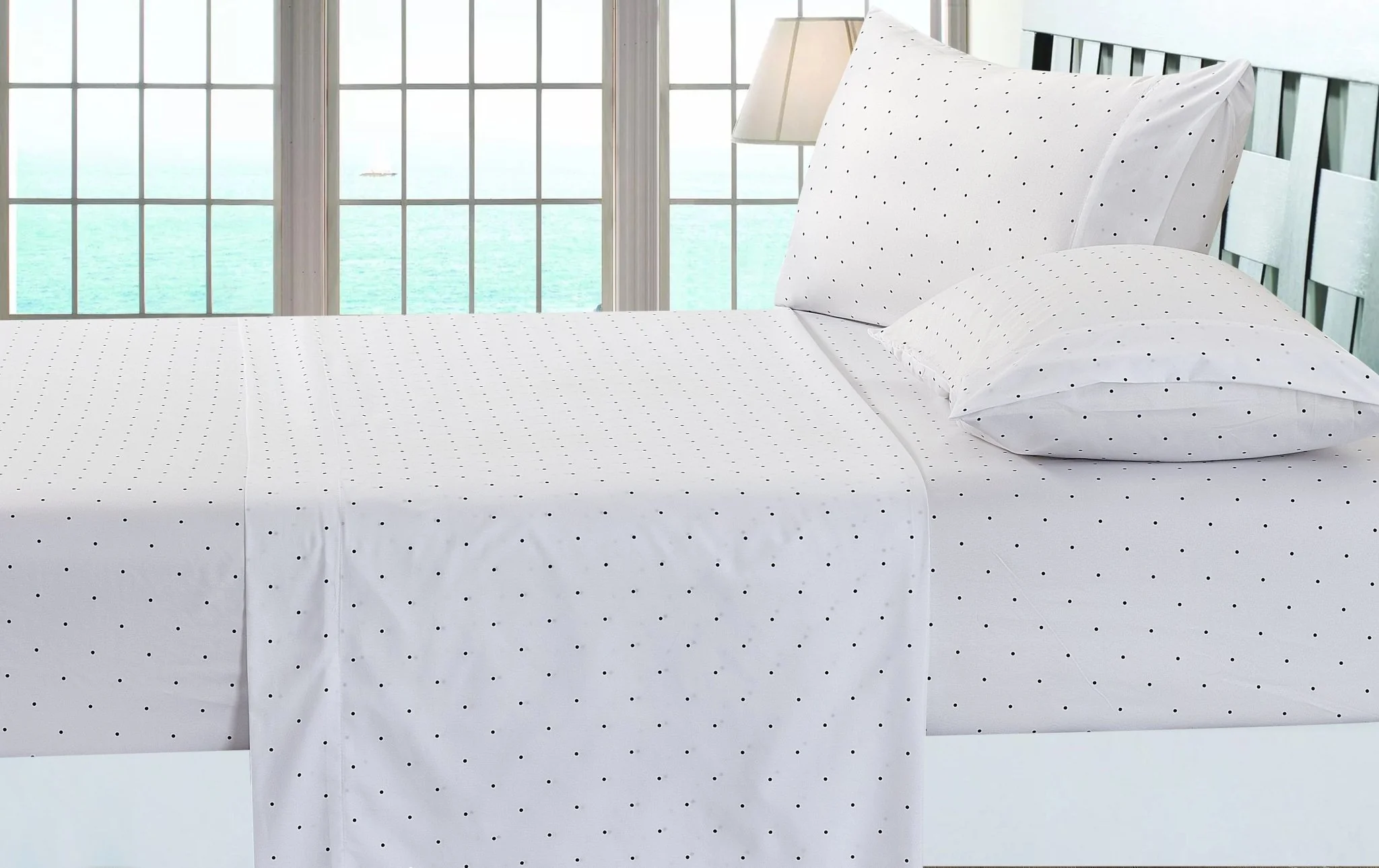 Sheet Set Black Lindam Collection Microfiber - Image 2