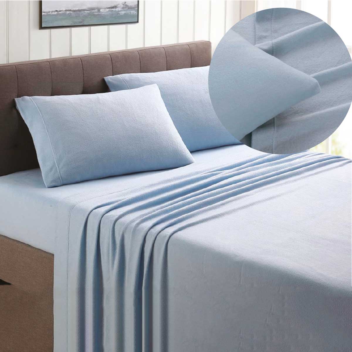 Sheet Set Micro Mink Solid - Image 5