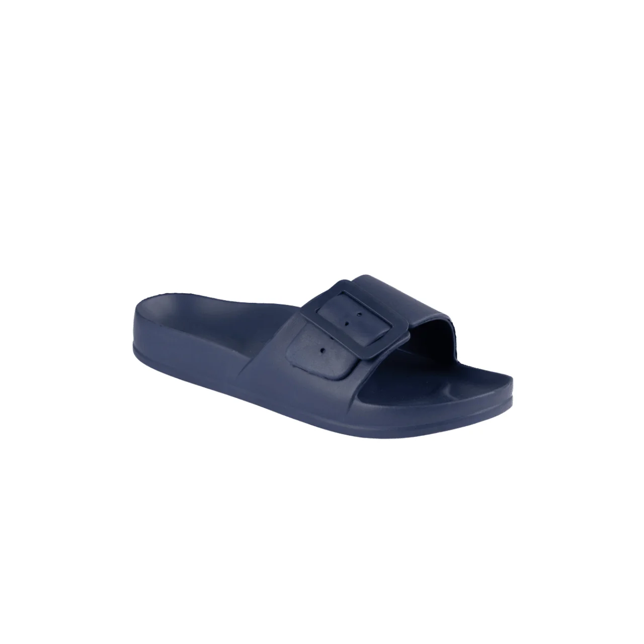 Single Buckle Slide Sandals
