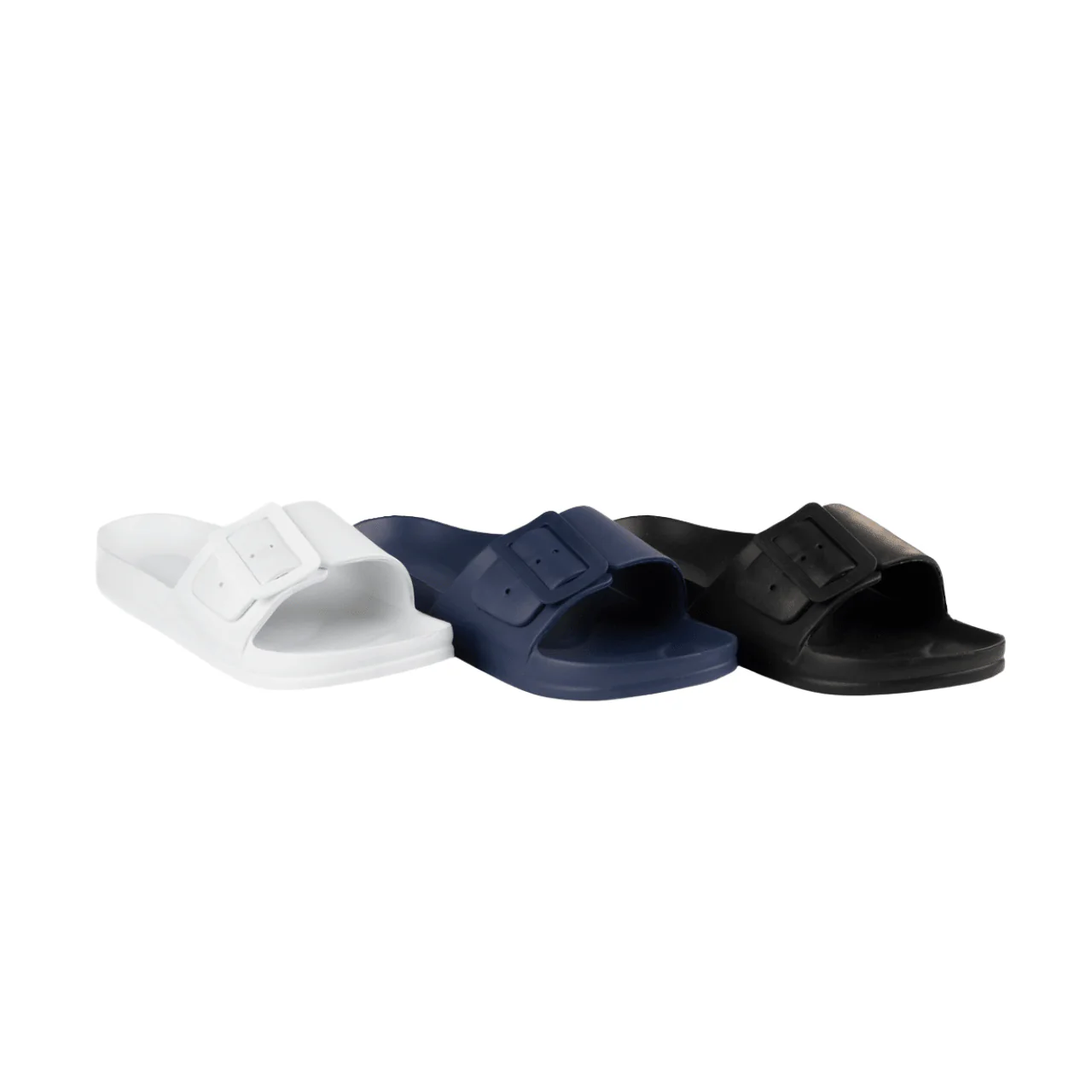 Single Buckle Slide Sandals - Image 4