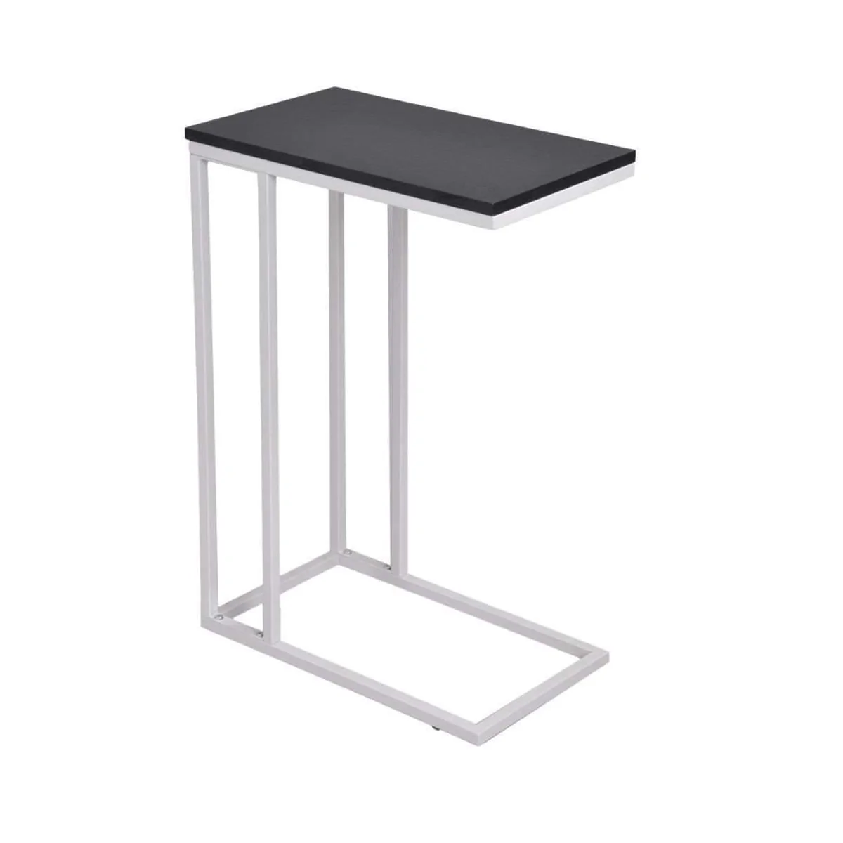 Snack Table Black With metal Frame - Image 2