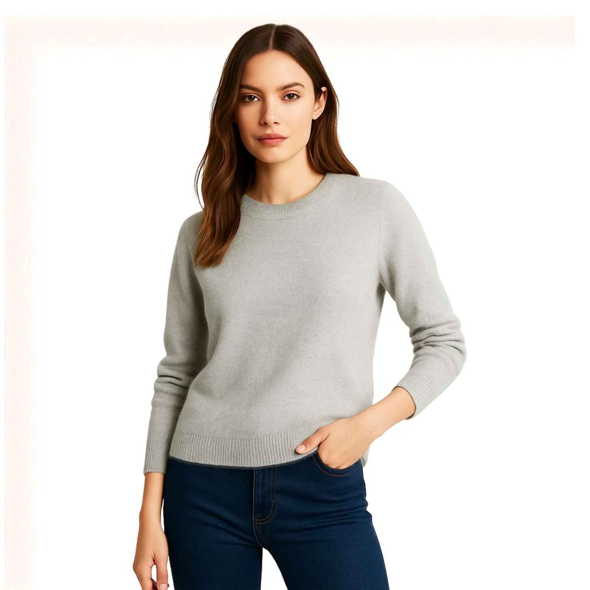 Soft Crewneck Sweater - Image 3