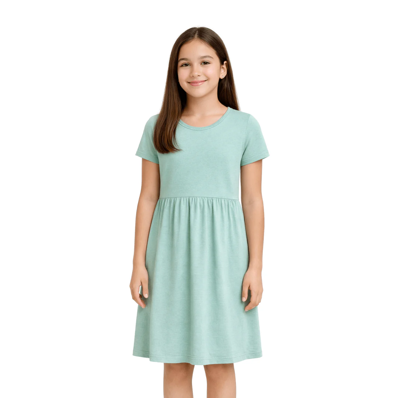 Soft Jersey Short Sleeve Dress - Image 4