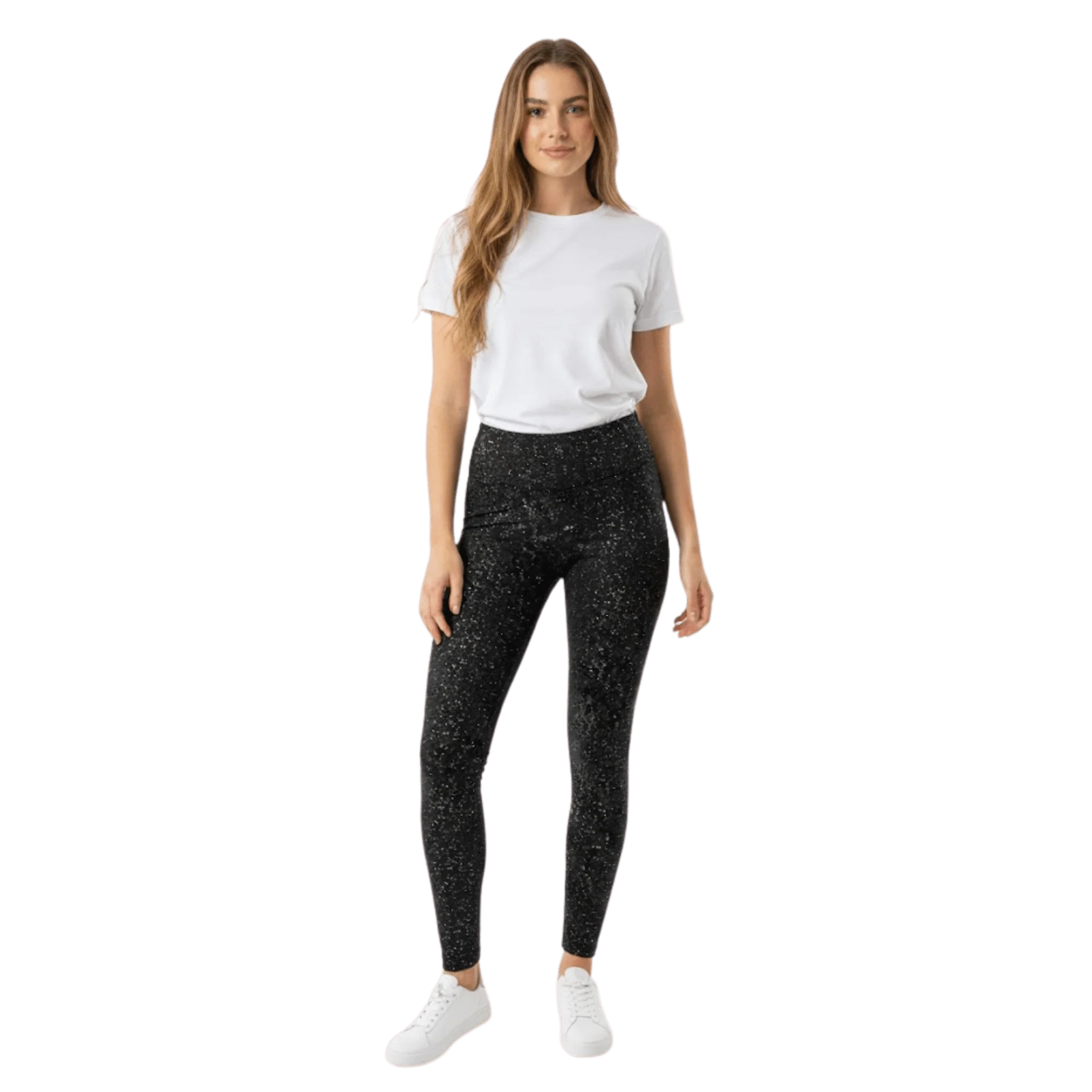 Soft Stretch Patterned Leggings - Image 5
