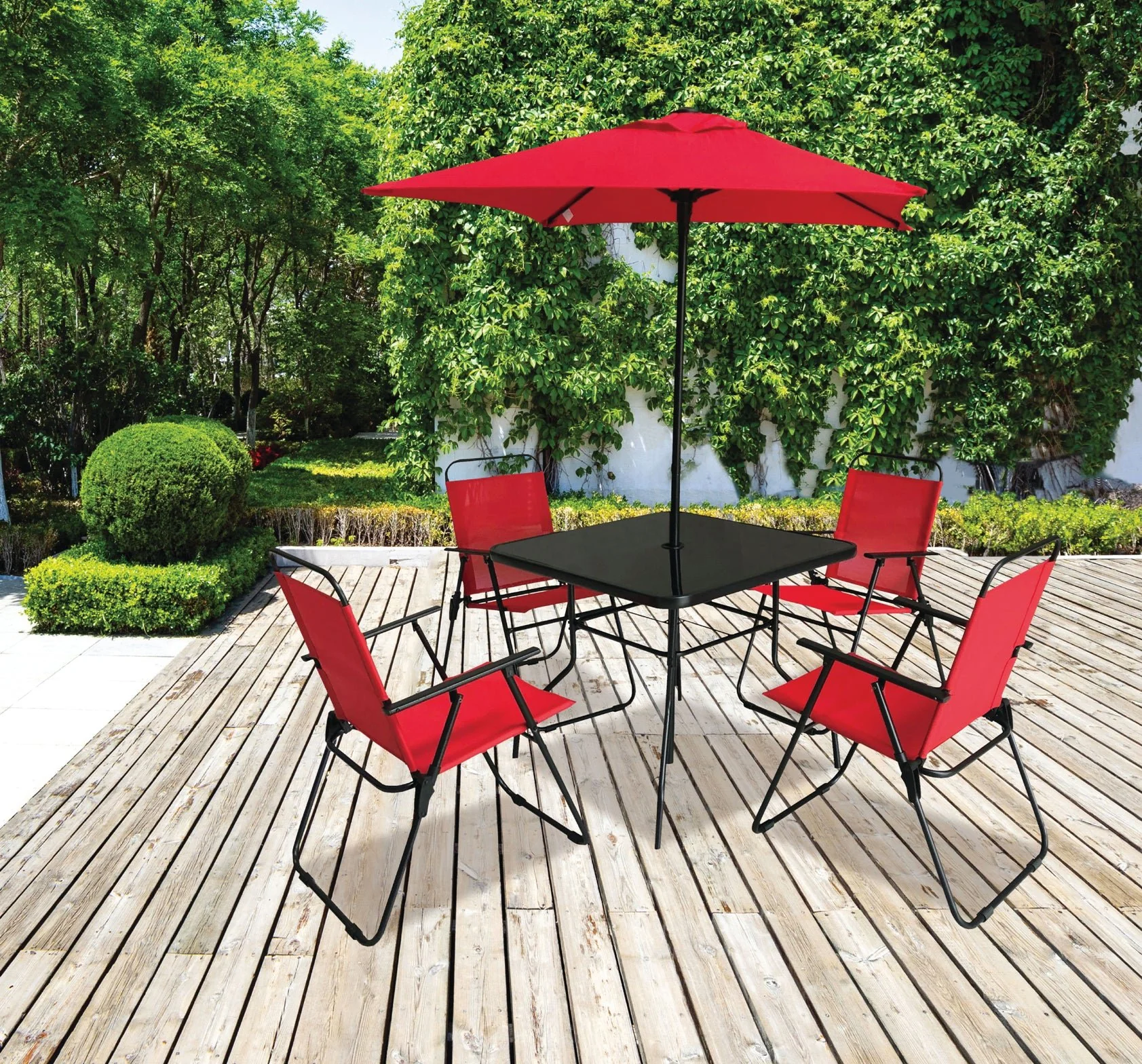 SOL DEL MARE - 6 Piece Patio Dining Set - Image 6