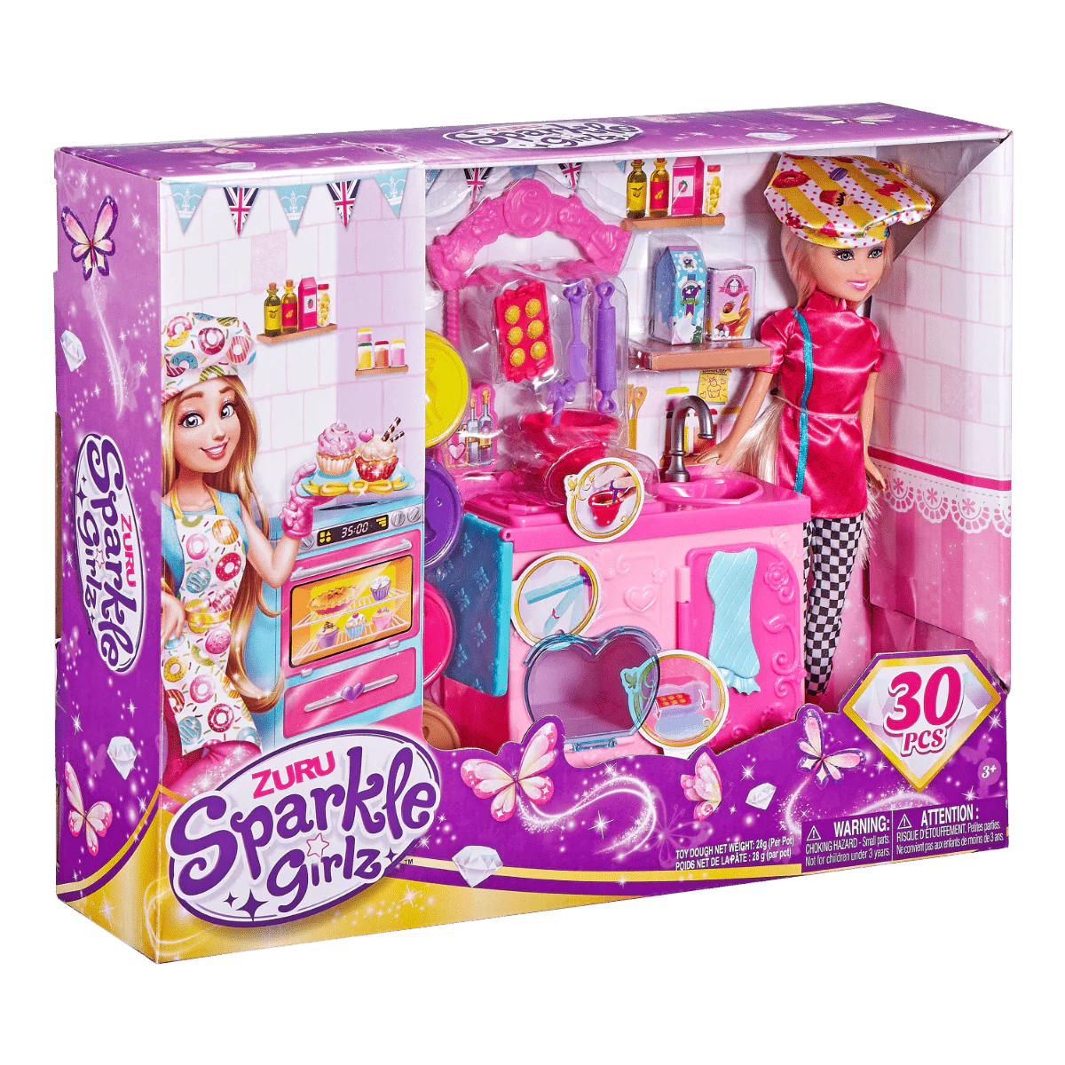 Sparkle Girlz Playset Dolls - Bake Off