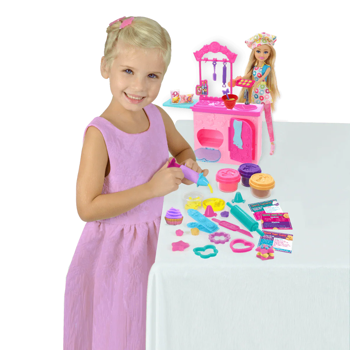 Sparkle Girlz Playset Dolls - Bake Off - Image 4