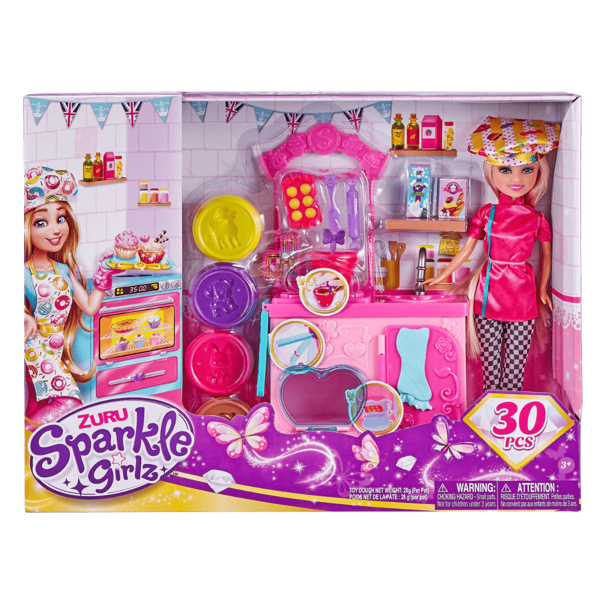 Sparkle Girlz Playset Dolls - Bake Off - Image 6
