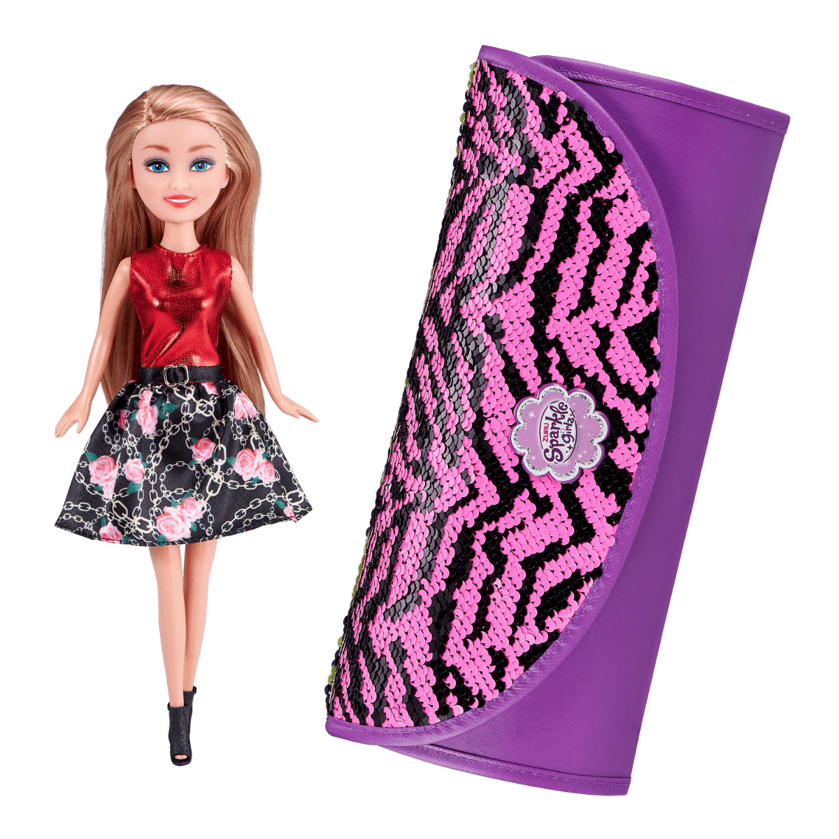 Sparkle Girlz Playset Dolls W/carrying Case - Image 5