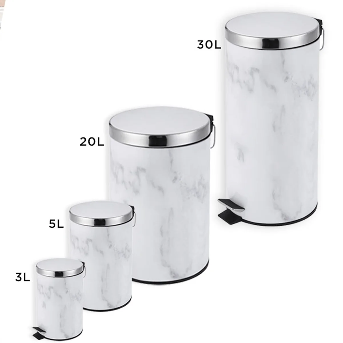 STUDIO 707 - Round Step Garbage Bin - Image 5