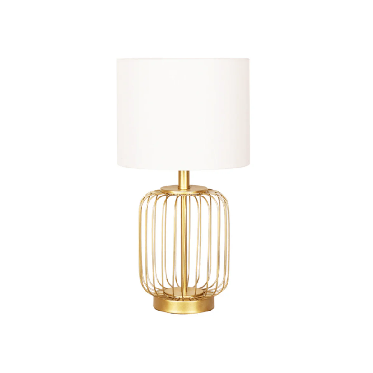Table Lamp Gold Cage - Image 2