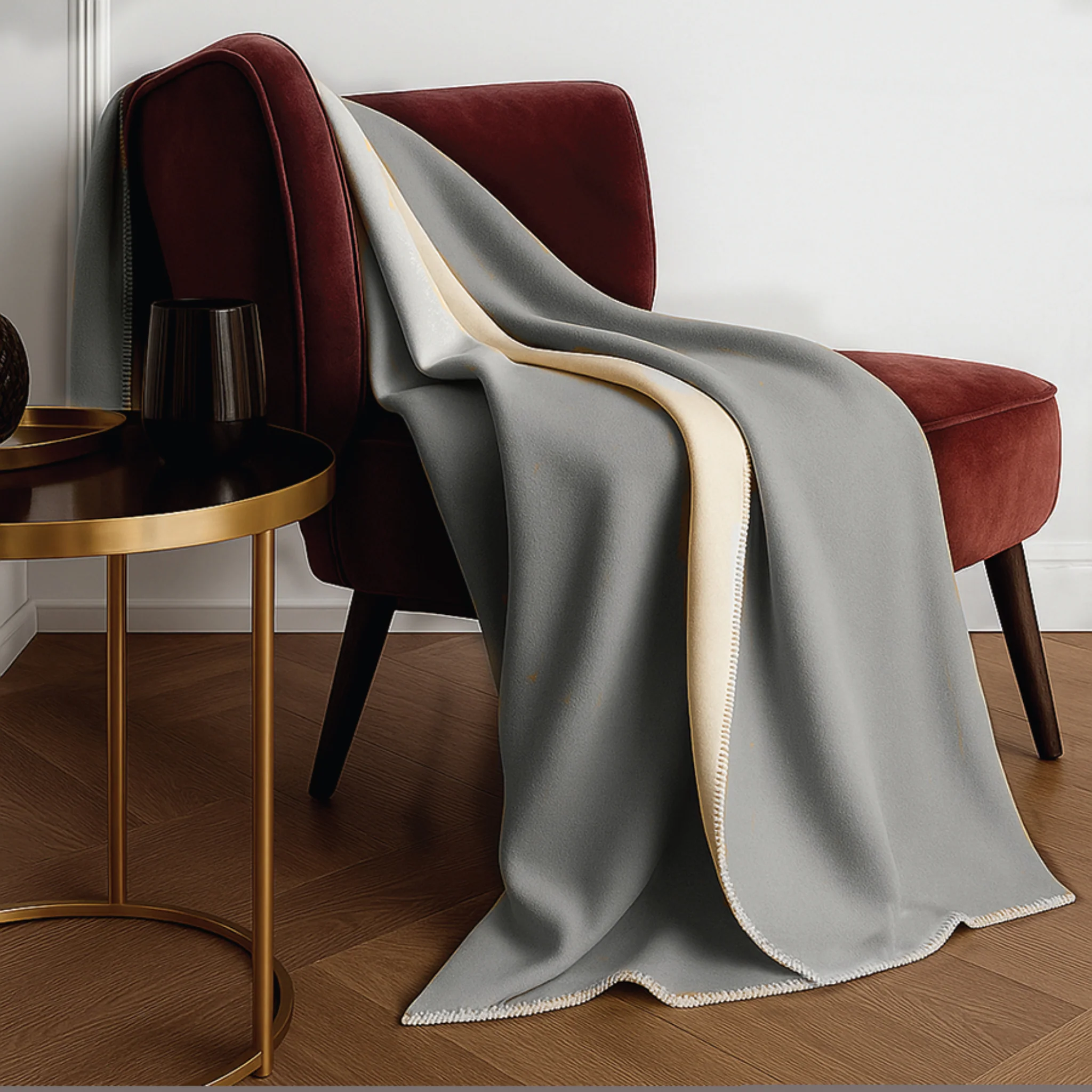 Throw Fleece Reversible 50x60” - Image 2