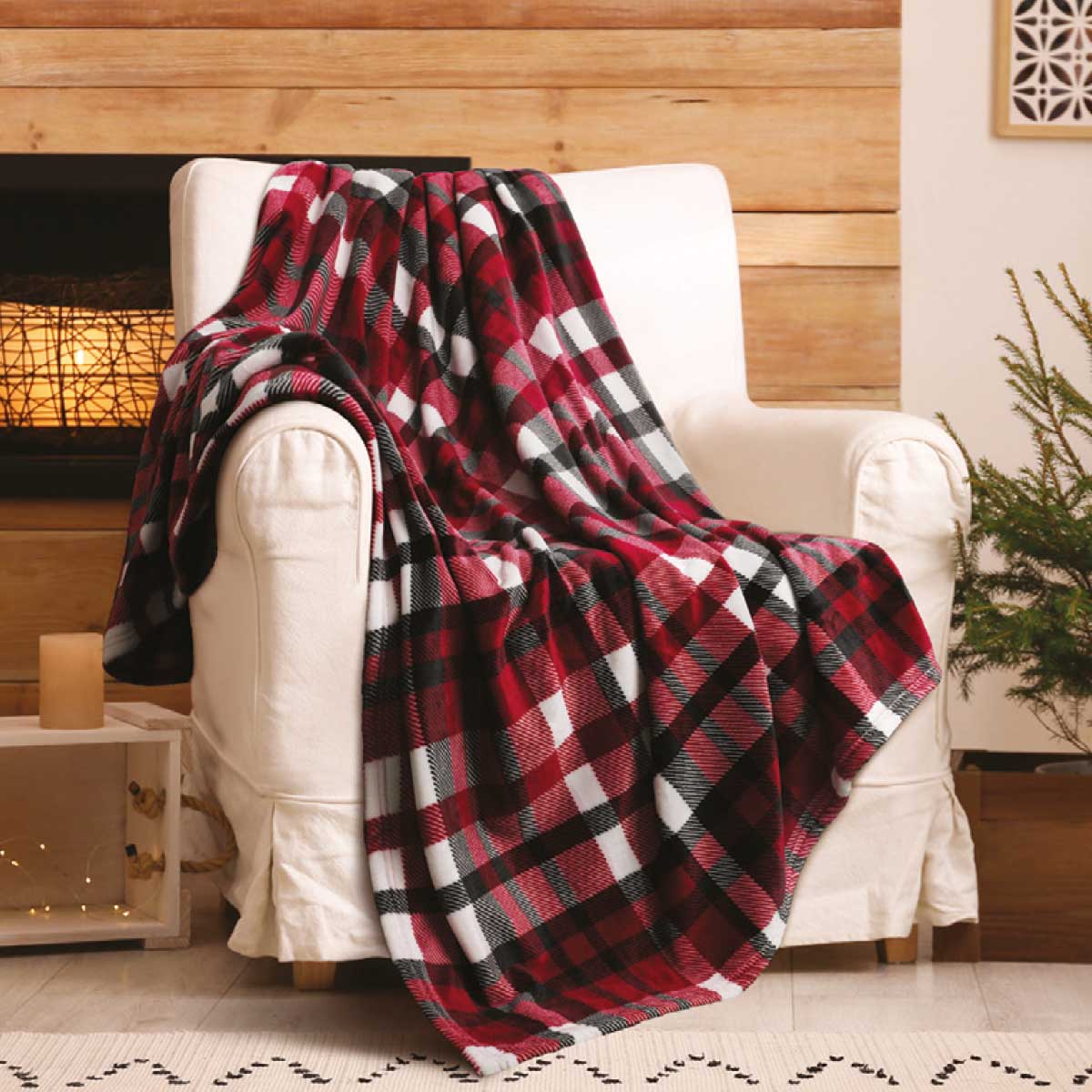 Throw Timber Lodge Velour