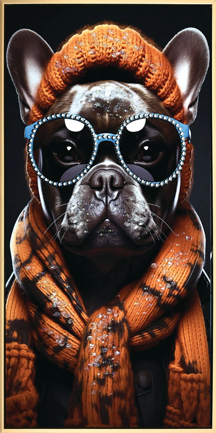 Trendy Animals Canvas 43X82CM