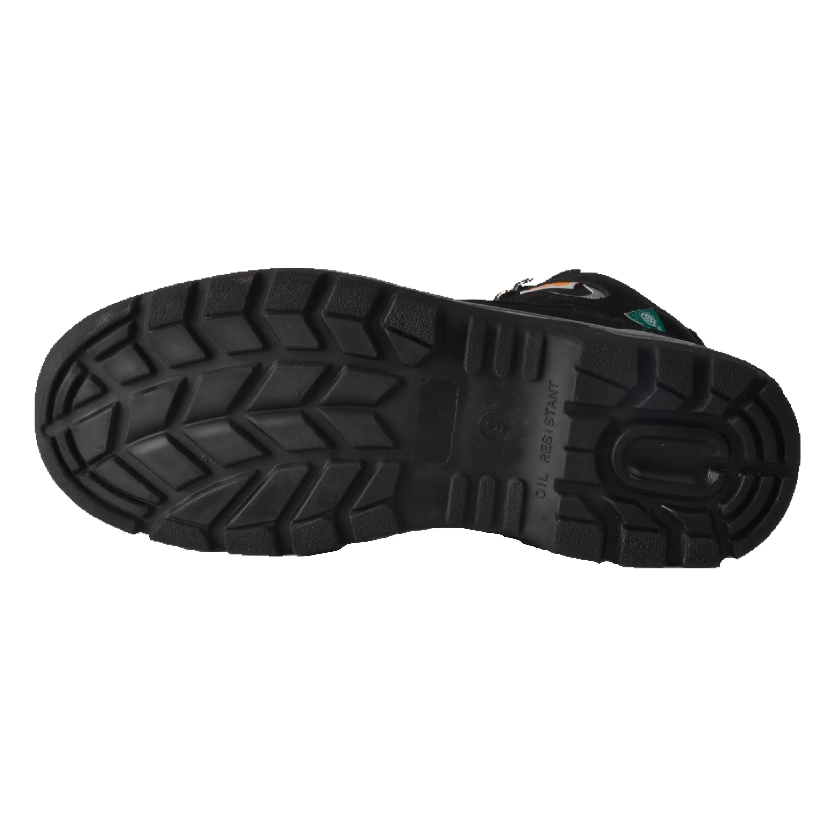 Tuff & Durable® - High Cut Working Shoes with Steel Toe & Plate - Black - Image 4