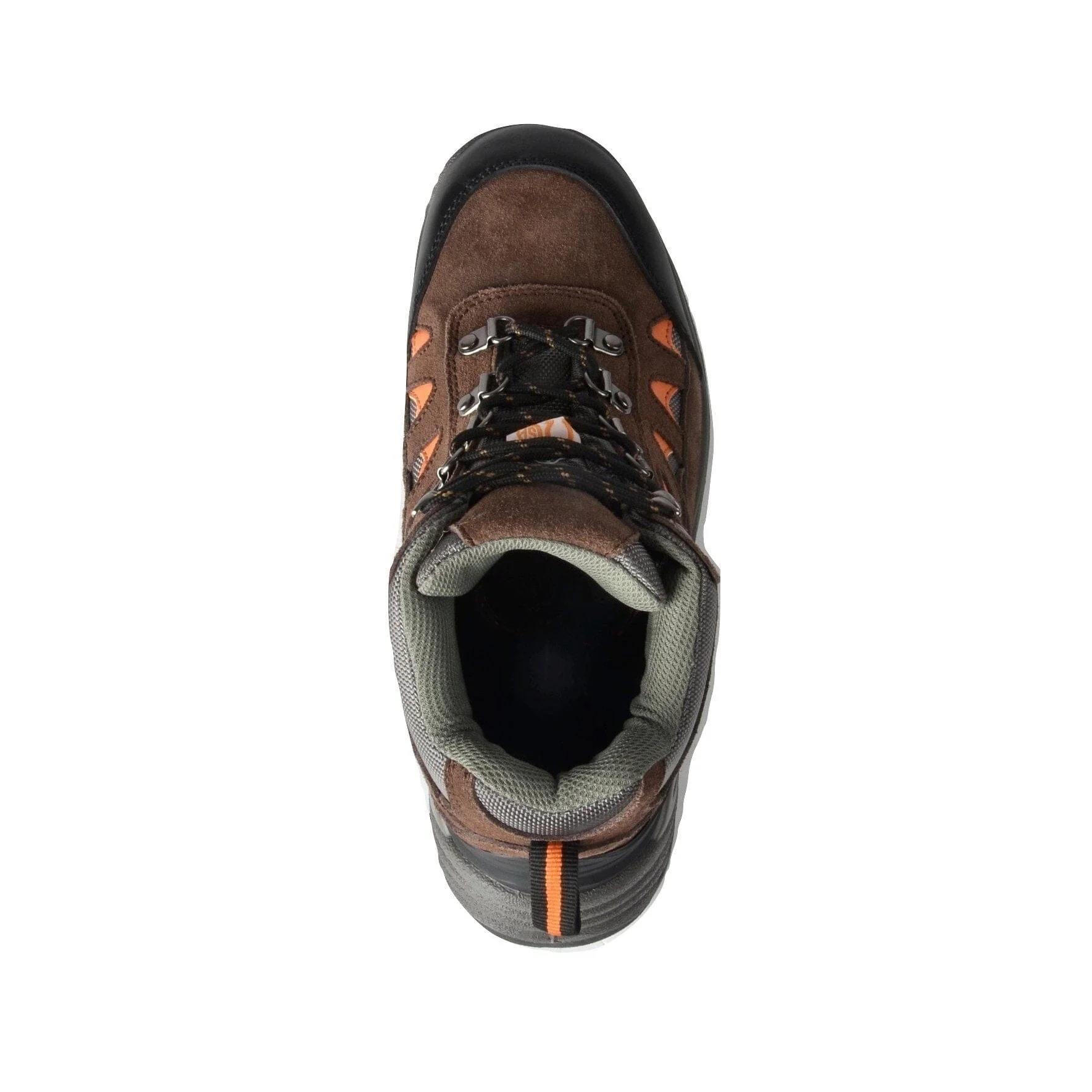 Tuff & Durable® - High Cut Working Shoes with Steel Toe & Plate - Brown - Image 3