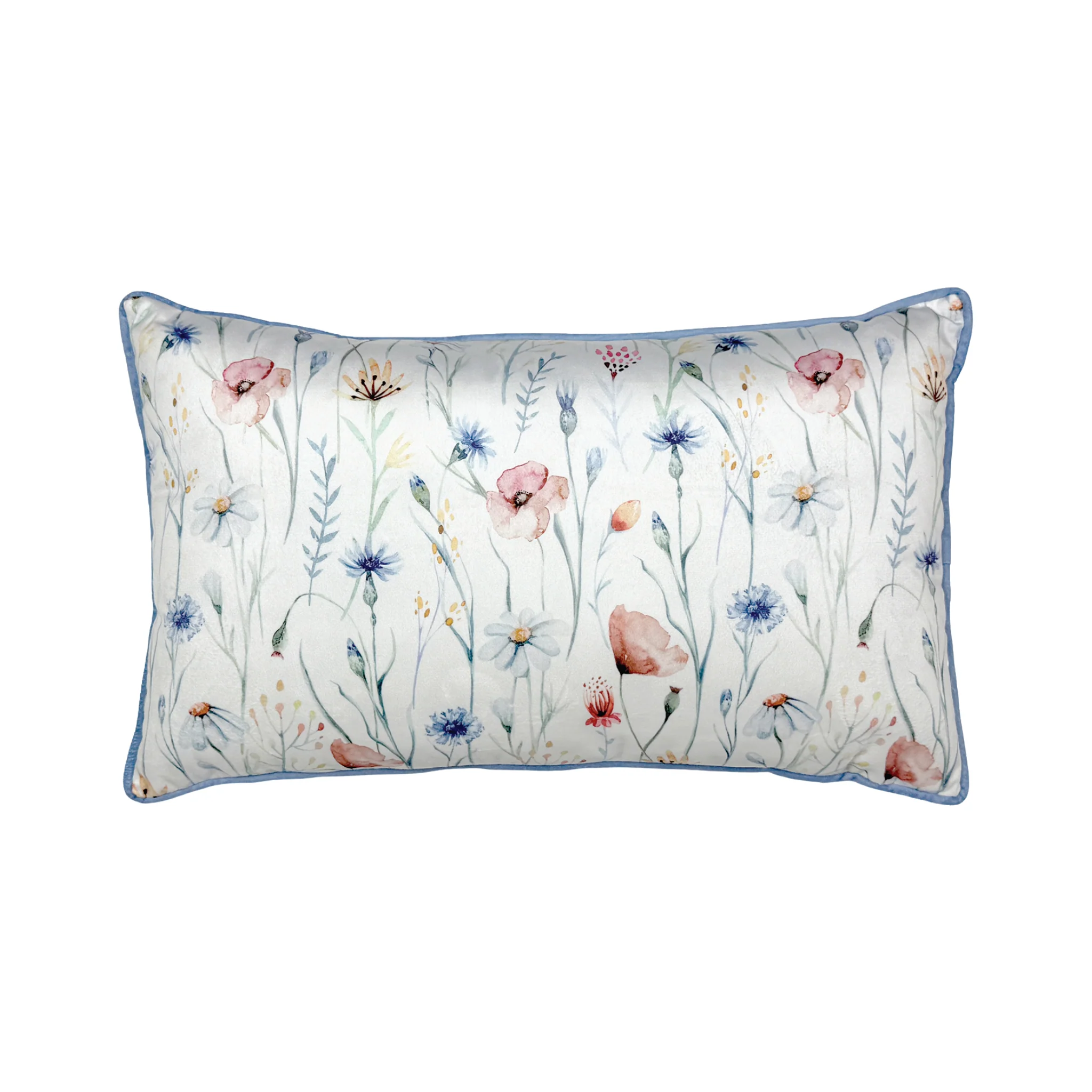 Velvet Floral Cushions 12x20” - Image 2