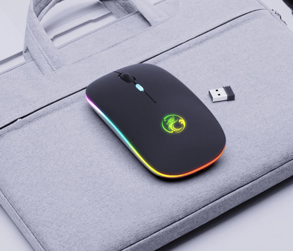 Wattson - Wireless BT Rechargeable Mouse - Led Light