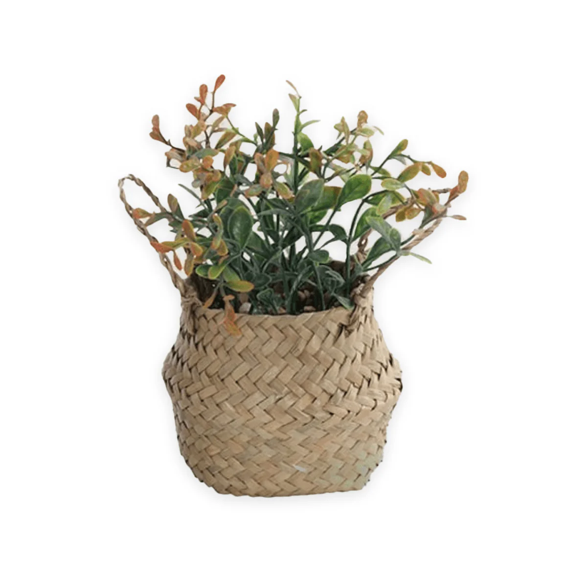 Artificial Weave Basket Plants - Image 3