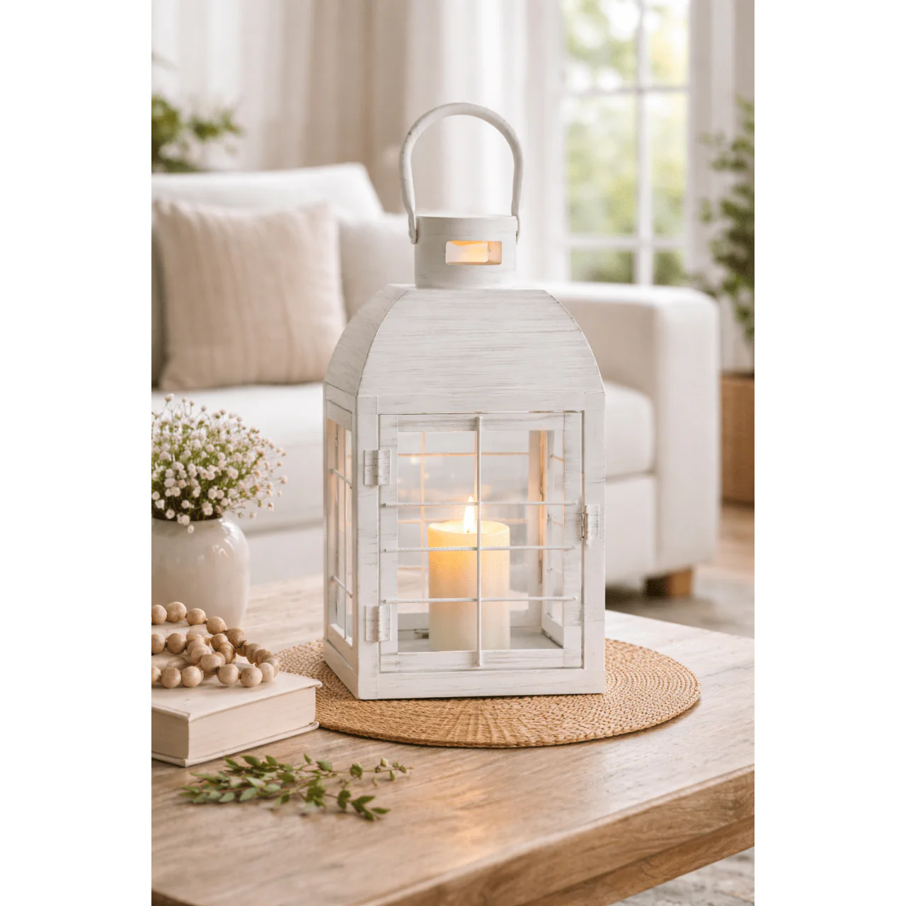 White Iron Lantern