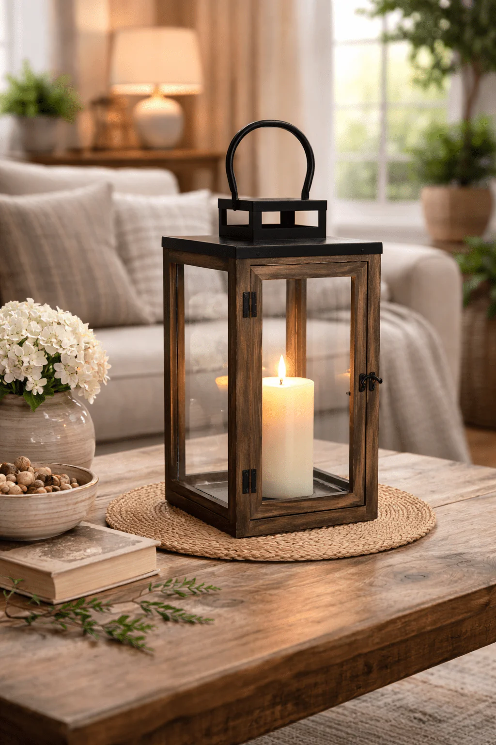 Wood Lantern